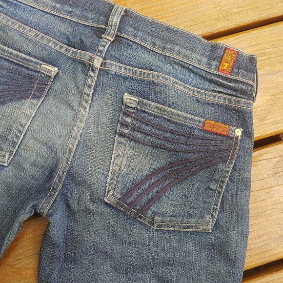 7 for all Mankind Crop Dojo Jeans, 27 - Picture 4 of 11